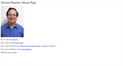 Desktop Screenshot of mbarclay.suekayton.com